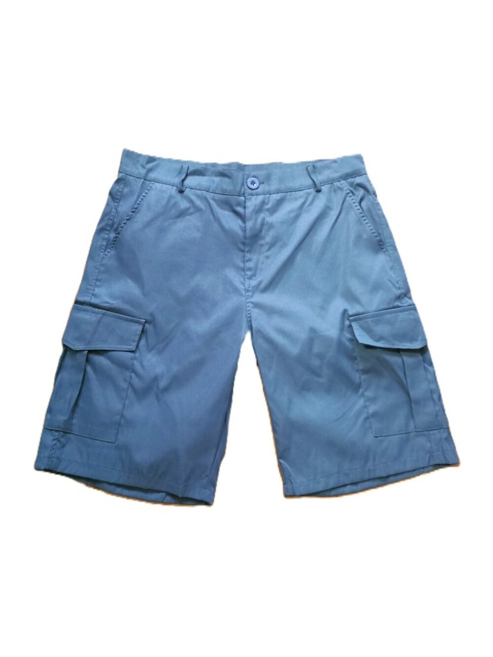 Gray bermuda cargo shorts